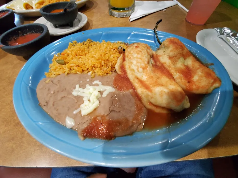 2 Enchilada Rice and Beans