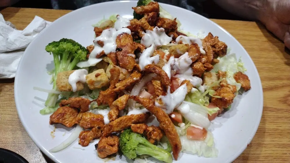Steak Grilled or Fried Chicken Salad